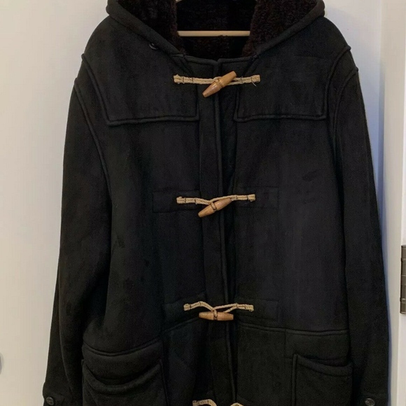 Polo Ralph Lauren Other - Vtg POLO Ralph Lauren Shearling lamb Suede coat L